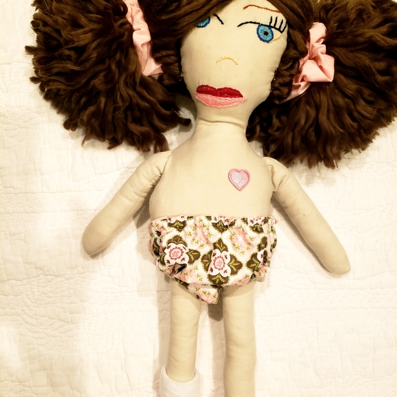 JASMINE THE BIG HAIR RAG DOLL - Picture 4 of 8